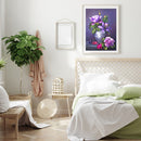 5D DIY Roses Full Round Drill Diamond Painting Craft Kit Artwork Home Wall De