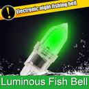 2pcs LED Bell Ring Fishing Rod Tip Bite Alarm Light with Battery Fishing Tackles