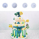 4Wheel Embosser Cutter Sugar Craft Paste Cake Decoration Pastry Mold Tools B5O2