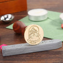 Retro Card Envelope Animal Plant Sealing Wax Stamp DIY Custom Supply (TH13)