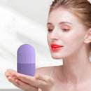 Skin Care Beauty Tool Silicone Ice Cube Tray Massager Face Roller (Purple) Newly