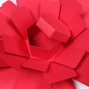 Explosion Box Hexagonal DIY Photo Album Scrapbooking Bomb Box Gift (Red) Newly