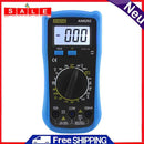 Digital LCD Multimeter Backlight Voltmeter Ammeter AC DC Ohm Vo