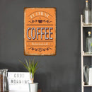 Weatherproof Retro Advertisement Sign Iron Painting Wall Drawing (B)