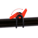 10pcs Fishing Hook Keeper for Fishing Rod Pole Lures Safety Holders (Red) Newly