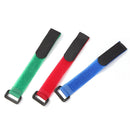 Portable 12pcs Fishing Rod Tie Strap Self-Adhesive Pole Fixing Holder Wrap Band