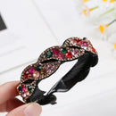 Hairlips Clamp Ponytail Holder Bun Hairpin Headwear Crystal Hair Claw HairClips