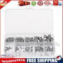 200pcs Stainless Steel Allen Head Socket Hex Set Grub Screw Assortment Cup