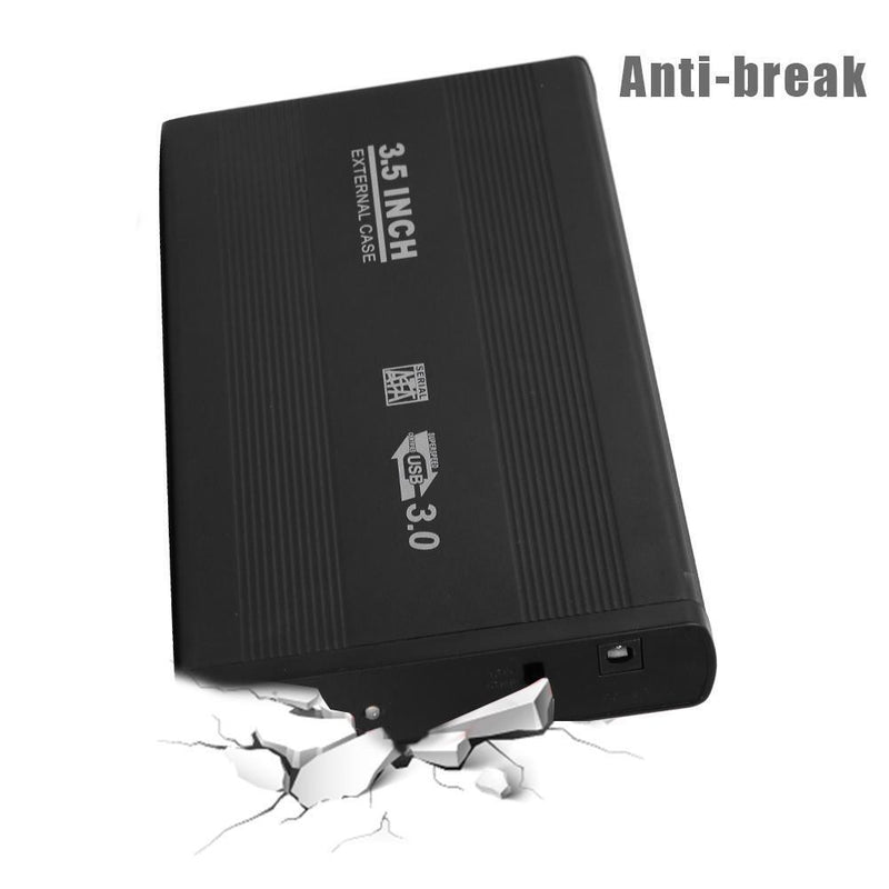 3.5"" Hard Disk SATA to USB3.0 Adapter External HDD Enclosure with USB Cable