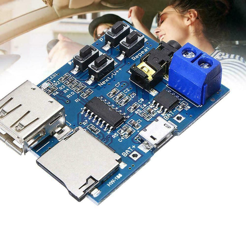 TF Card U Mini Disk MP3 Sound Format Decoder Board Decode Audio Module S2X4