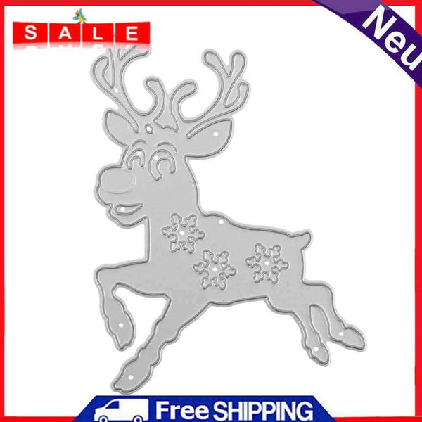 snowvirtuos Elk Metal Stencil Scrapbook Craft Embroidery Cutting Tool-149657