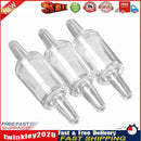 10pcs Tracheal Check Valve Fish Tank Non Return Air Pump (Transparent L) Newly