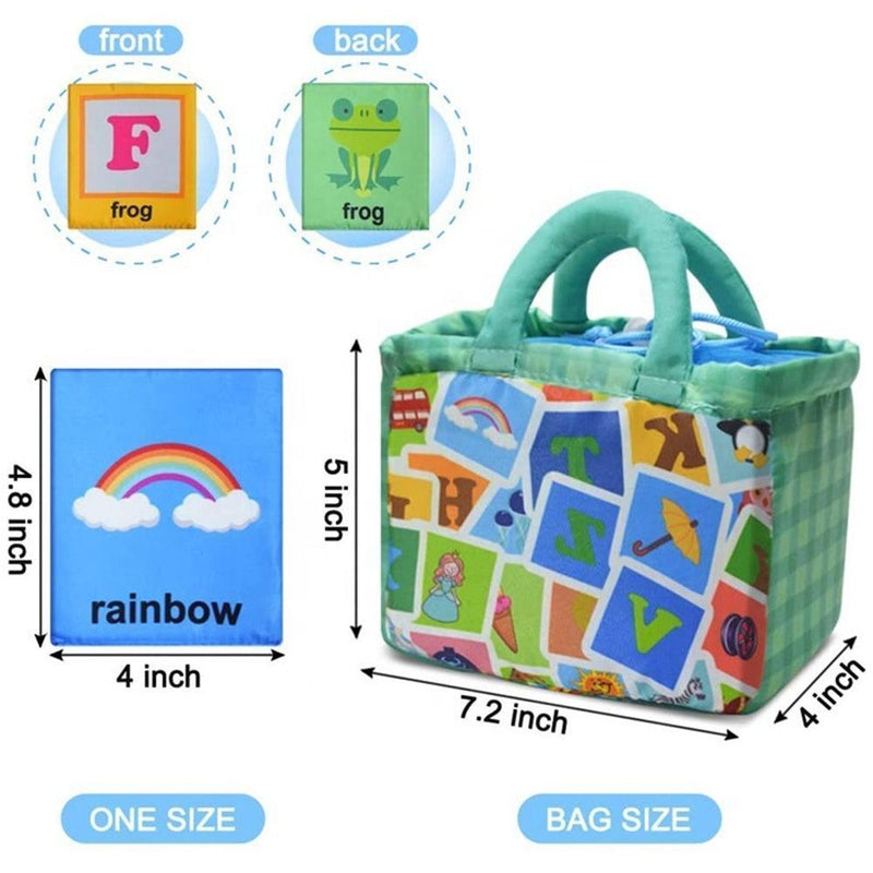 Develop Cognize Kids Cloth Book Reading Book Early Learning Puzzle Educational