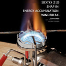 Camping Gas Stove Windscreen Stand Ring Energy Saving Heat Resistant Cover