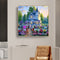 5D DIY Diamond Painting Kits Full Square Drill Garden Villa Mosaic Wall Pictu
