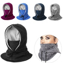 Winter Windproof Warm Plush Warm Cap Full Face Motorcycle Hat Cycling Hat