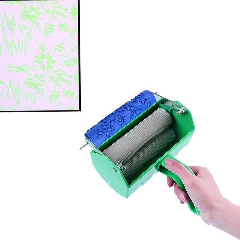 Home Office Shop Wall Creative Decoration Paint Tool Wall Embossing Roller Brush