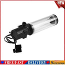 G1/4 Thread XHC8+160mm Cylinder Water Tank Water Pump for CPU Water Cooling