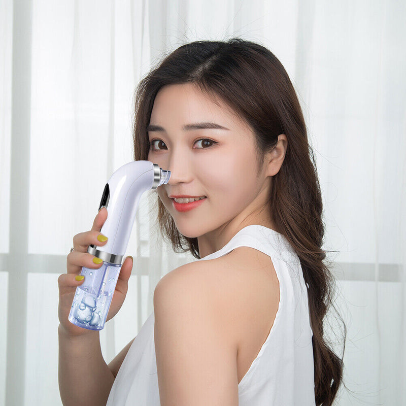 2W Electric Small Bubble Water Circulation Device Pro Rechargeable Face Cleaner