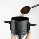 Folded Reusable Portable Coffee Holder Coffee Filter Paperless Coffee Dripper
