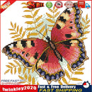14CT Stamp Cotton Thread Picture Butterfly Cross Stitch Needlework (DA049) Newly