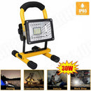 30W Reflector LED Projector Flood Light Waterproof Cordless Camp Lamp (EU) Newly