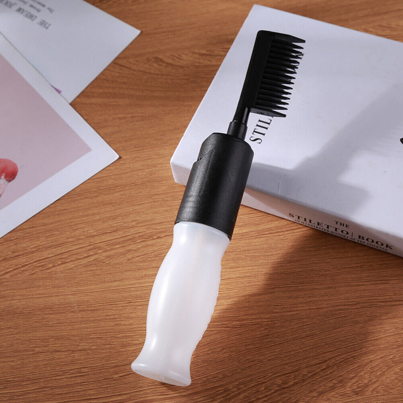 Hair Dye Bottle Oil Treatment Coloring Dispensing Bottle Root Comb for Hair