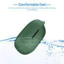 Bluetooth-Compatible Earbuds Case for QCY T17 Protector Cover Skin (Green) Newly