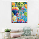 5D DIY Full Drill Diamond Painting Air Balloon Cross Stitch Embroidery Kit Gift
