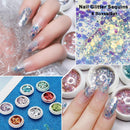 Art Decoration Hexagon Manicure DIY Nail Flakes Nail Sequins Glitter Sparkly