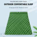 Waterproof Sleep Inflatable Mattress Camp Double Air Cushion (Army Green)