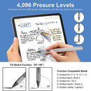 Tablet Stylus Pen with Replacement Tip USB Rechargeable for Surface Pro 7 6 5 4