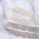 Accessory Fabric Cotton Apparel Sew Trimming Handmade Lace Ribbon Water Soluble