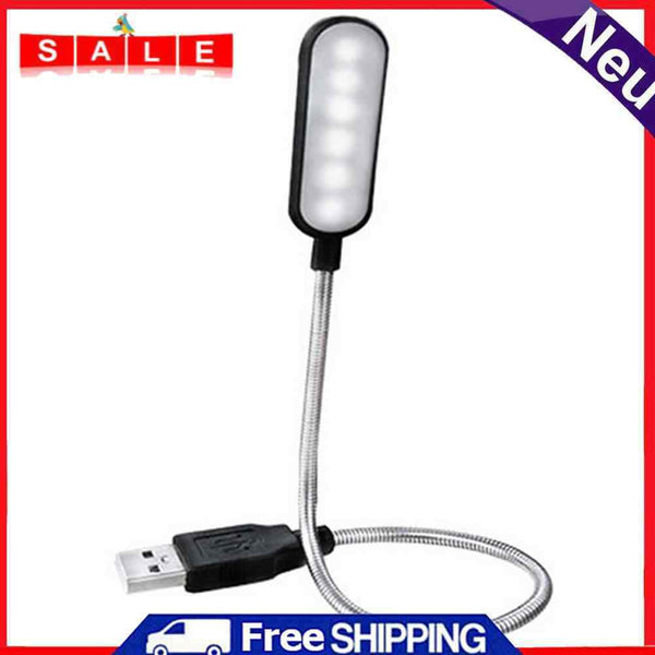 Mini Flexible Desktop Lamp Reading Night Light USB Power Supply LED Book Lamp