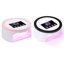 Nail Quick Dryer Detachable Base Nail Lamp Curing Nail Polish (EU Black)