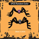 11.8in Spider Haunted House Prop Indoor Outdoor Giant Scary Party Halloween&