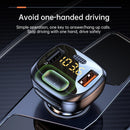 Car Wireless Bluetooth FM Transmitter MP3 Player 2 USB Car Fast Charger Adapt e.
