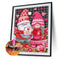 5D Kit Rhinestone Pictures DIY Christmas Gnome Full Square Drill Diamond Craft
