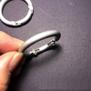 Bag Belt Buckle Carabiner Purses Handbags Snap Clasp Clip Spring O-Ring Buckles