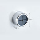 2xPush In Tea Towel Holder Grip Hook CHROME Self-Adhesive Kitchen Cloth Cl hot.