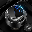 GC16 Car FM Transmitter Bluetooth Handsfree MP3 Player QC3.0 USB Fast Charger