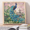 DIY Peacock Part Drill Diamond Painting Kit Handmade Rhinestone Beaded Picture