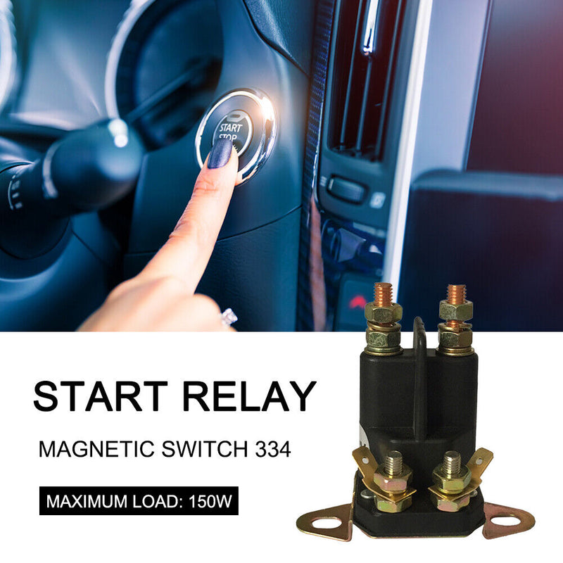 Solenoid Switch Brass Starter Relay for Lawn Mowers Castelgarden GGP for Stiga