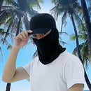 Cycling Cap Sunscreen Scarf Fishing Brim Hat UV-Resistant Elastic Viscose Fiber