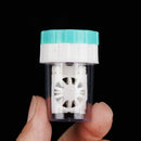Rotatable Soaking Box Travel Glasses Holder Candy Color Contact Lens Case