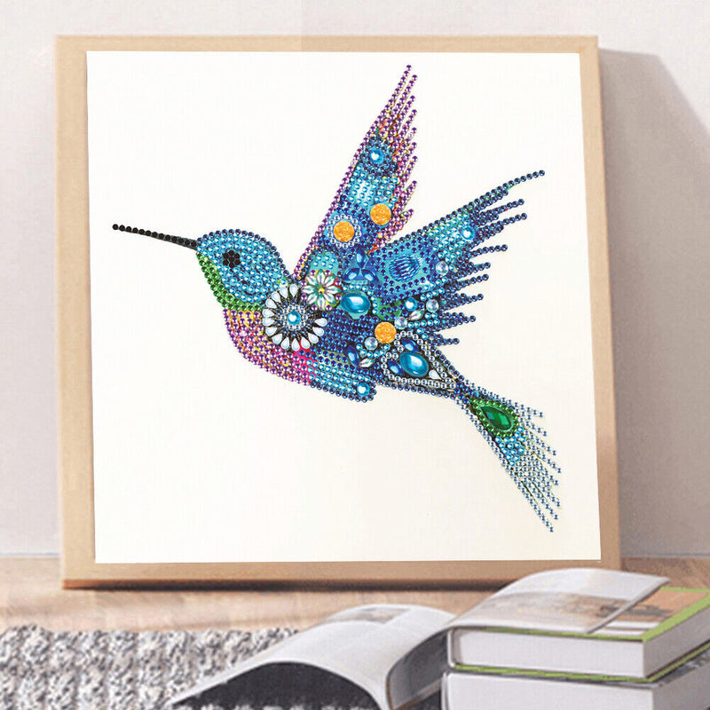 Hummingbird Owl 5D Part Drill Special Shaped Kit DIY Diamond Painting Ornam