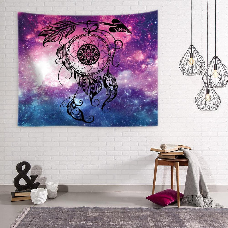 Hanging Wall Tapestry Printed Blanket Yoga Mat Home Art Decor (Style1 M) Newly