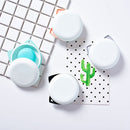 Cat Paw Wired Childs Earphone with Rotate Earphone Case 3.5mm In-ear Earphone