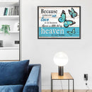 5D Diamond Painting Butterfly Words Full Round Drill DIY Crafts Mosaic Pictures