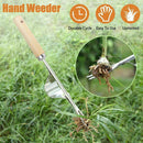 Manual Hand Weeder Weeding Weed Remover Puller Tools Lawn Fork Garden Tool K2Z7